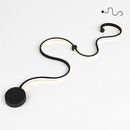 Art deco LED designer wall light