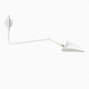 Retro style adjustable LED wall light swing