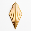 Bumbee triangular metal LED designer wall light