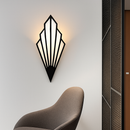 Bumbee triangular metal LED designer wall light