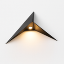 Triangle metal LED designer wall light