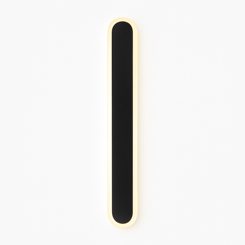 Jack rectangular metallic LED designer wall light - vue 2 sur 9