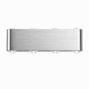 Aluminium LED wall light