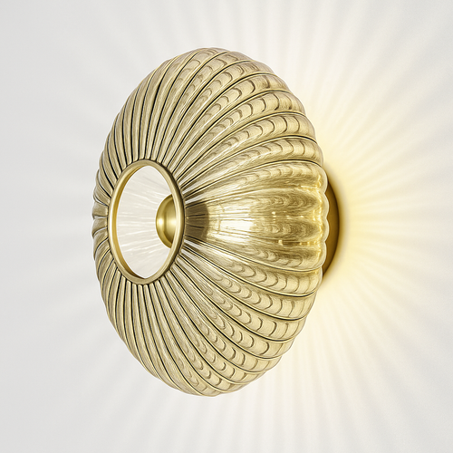 Modern glass wall light - vue 2 sur 8