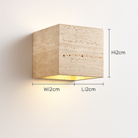 Waterproof outdoor LED wall light for garden