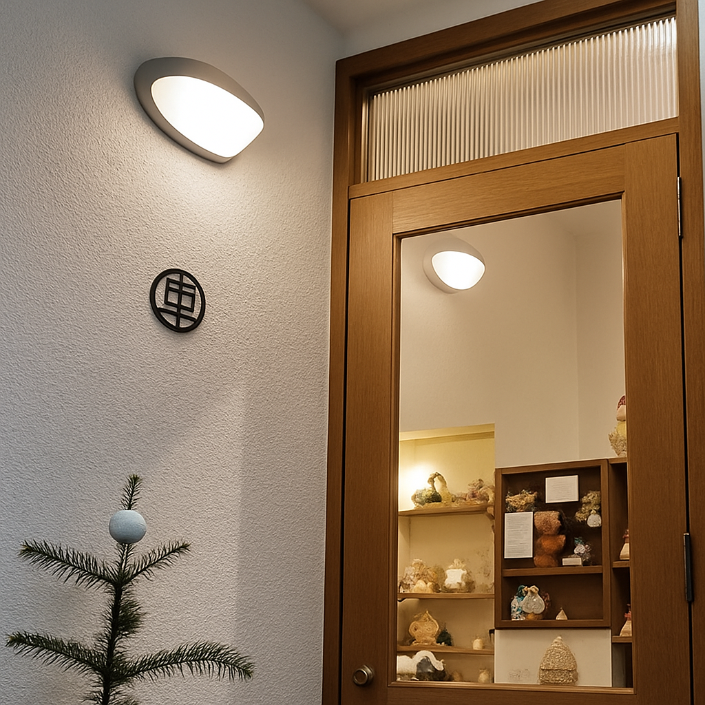 Retro industrial style outdoor aluminium wall light - vue 5 sur 15
