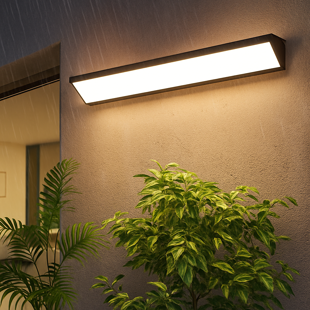 Waterproof outdoor wall light