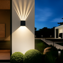 Outdoor waterproof double head wall light creative design