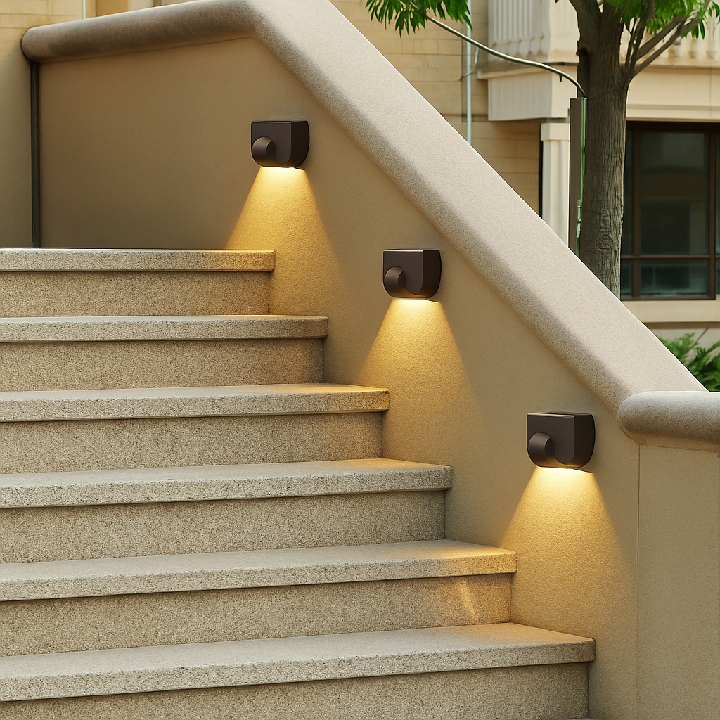 Outdoor waterproof double head wall light creative design - vue 6 sur 13