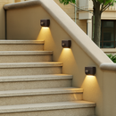 Outdoor waterproof double head wall light creative design