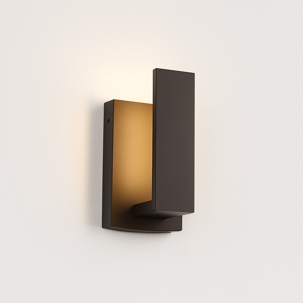 Modern waterproof outdoor aluminium wall light for balcony