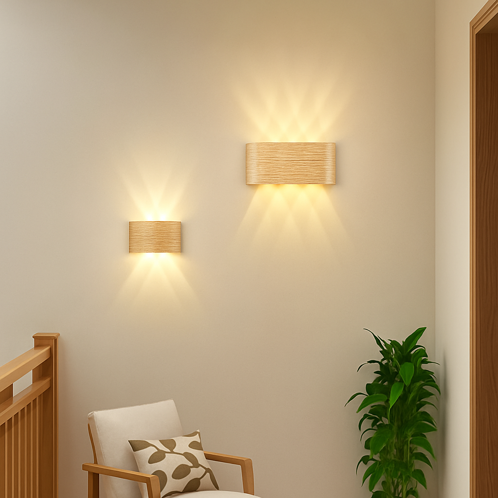 Modern creative waterproof outdoor LED wall light