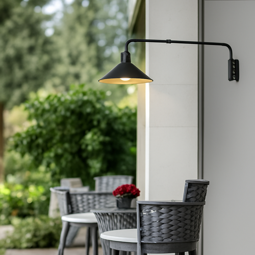 Waterproof outdoor wall light for versatile lighting - vue 4 sur 10