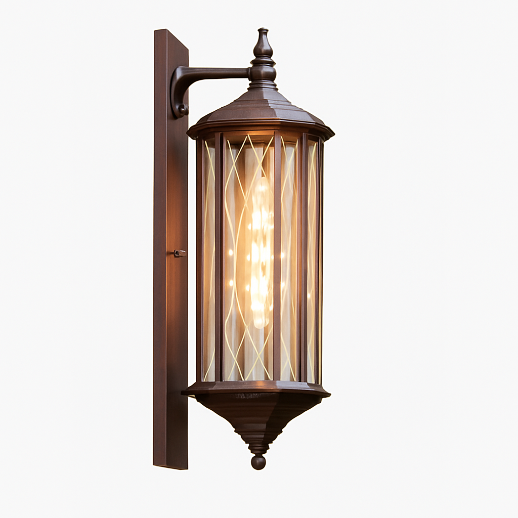 Outdoor waterproof Chinese style wall light