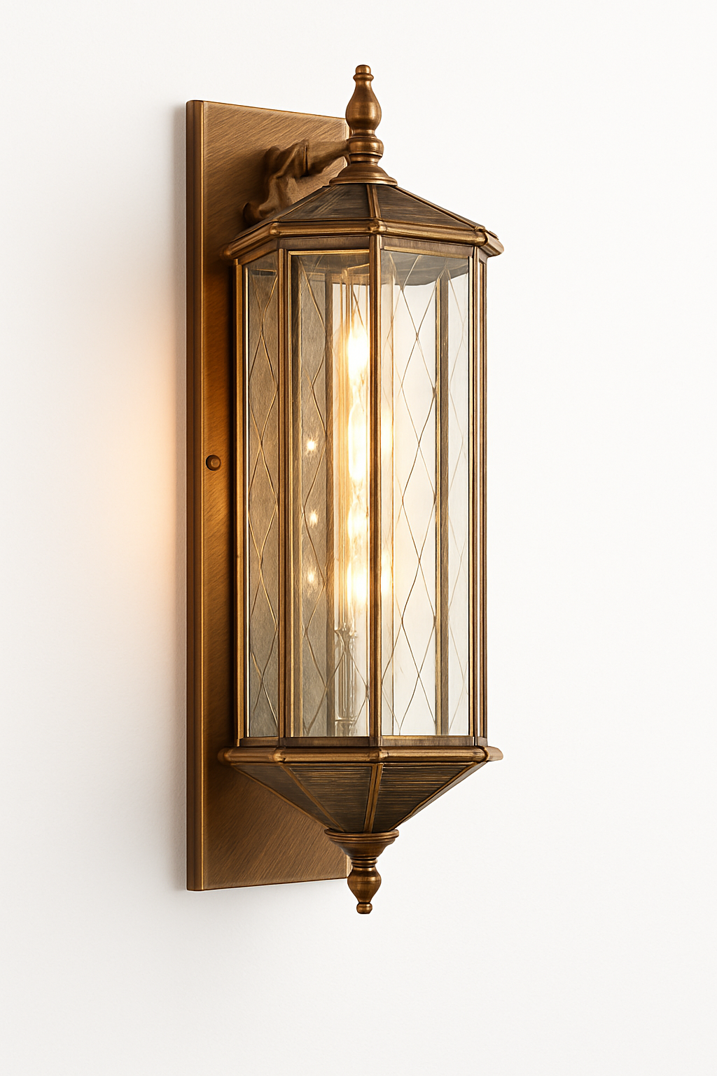 Outdoor waterproof Chinese style wall light
