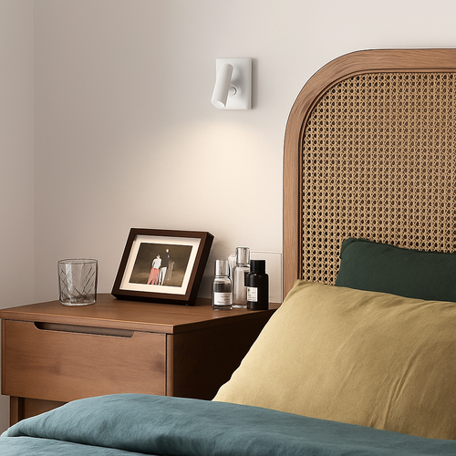 Integrated dimmable LED wall light with switch - vue 4 sur 10