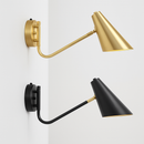LED wall light with touch sensor switch