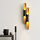 Coltrane LED wall light with 2 lights