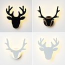Creative LED wall light in deer shape