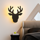 Creative LED wall light in deer shape