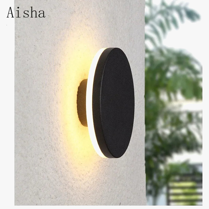 Creative waterproof LED outdoor wall light