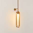 Creative LED wall light with adjustable height