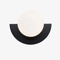 Nordic macaron half-circle LED wall light