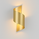 Modern gold LED designer wall light