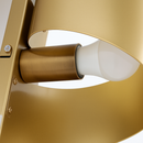 Modern gold LED designer wall light
