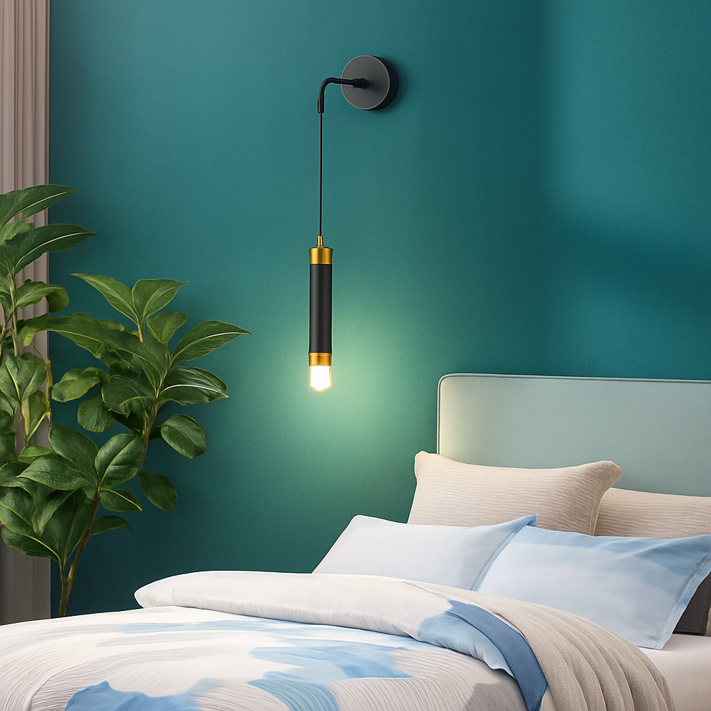 Led double head acrylic wall light for home decor