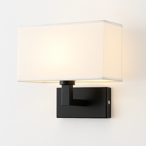 Modern E27 LED wall light - vue 3 sur 21