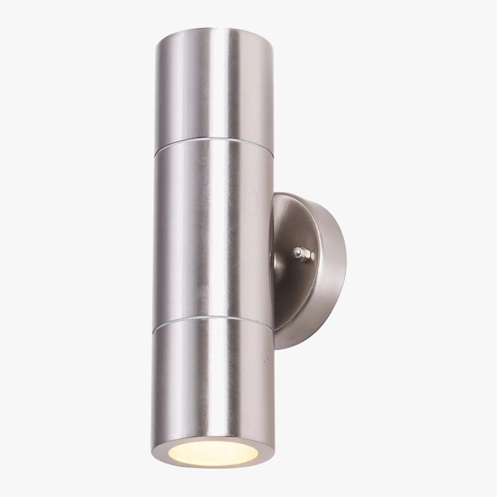 Stainless steel LED wall light