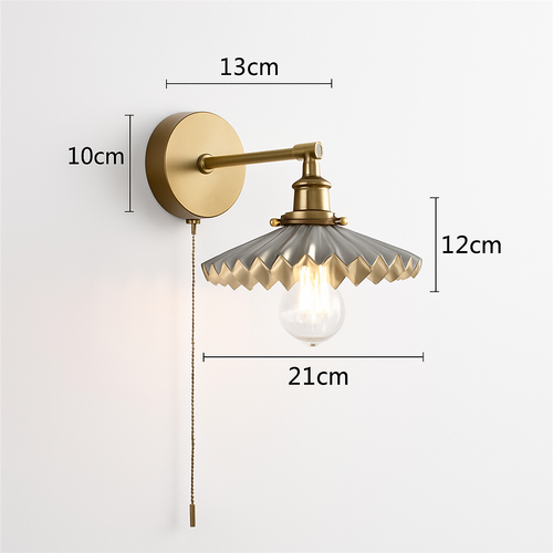 Ceramic LED wall light - vue 16 sur 15