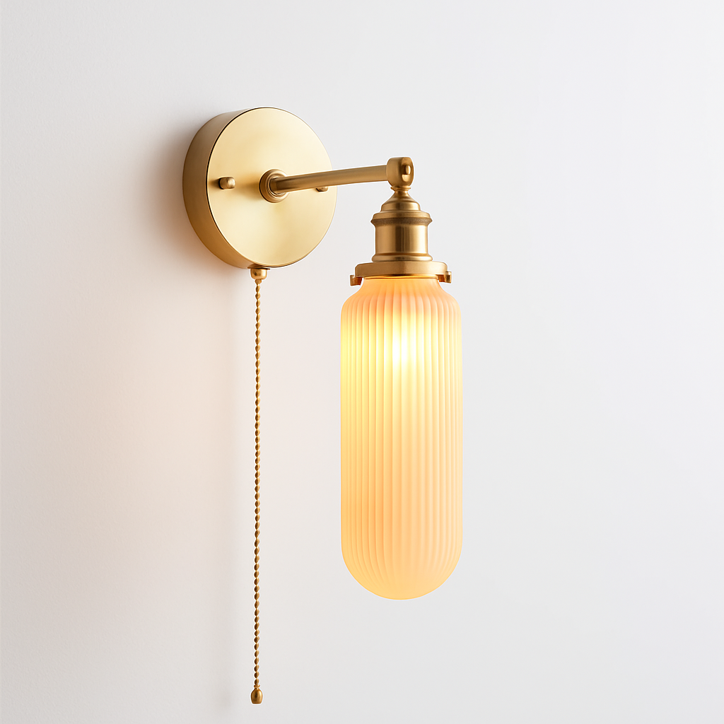Ceramic LED wall light