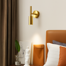 Brass LED wall light