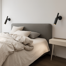 Brass LED wall light