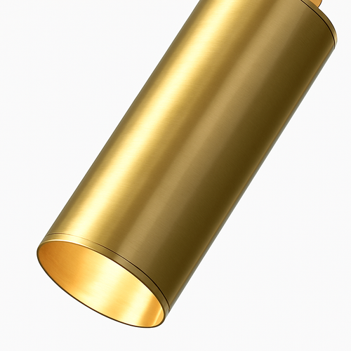 Brass LED wall light - vue 6 sur 8