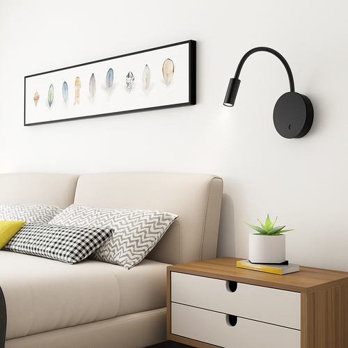 Adjustable LED wall light Bedroom - vue 3 sur 8