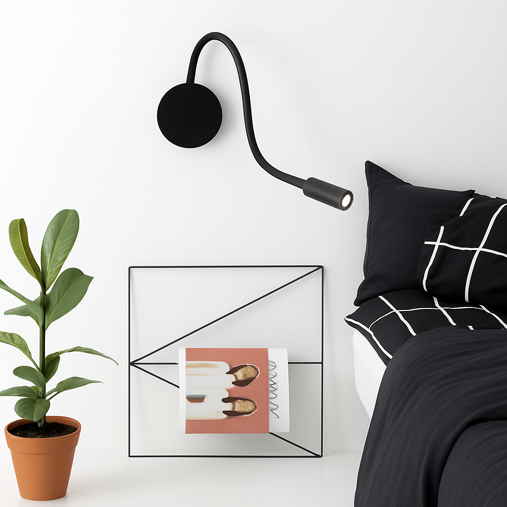 Adjustable LED wall light Bedroom - vue 3 sur 8