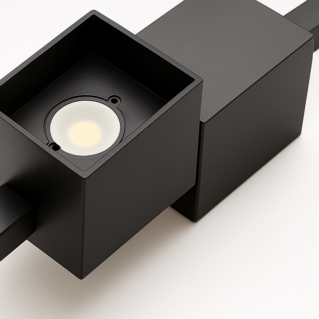 Minimalist artistic design LED wall light - vue 7 sur 15