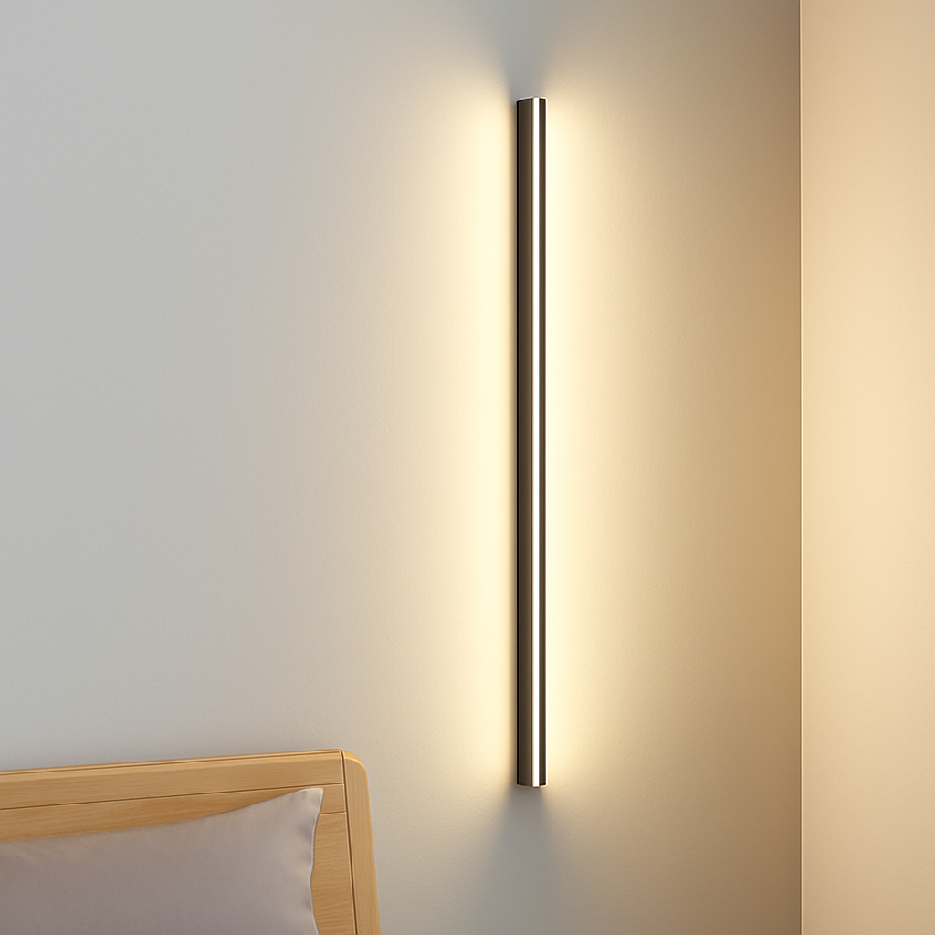applique murale led moderne avec variateur métal - vue 4 sur 22