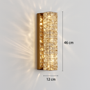 Modern luxury K9 crystal LED wall light decorative