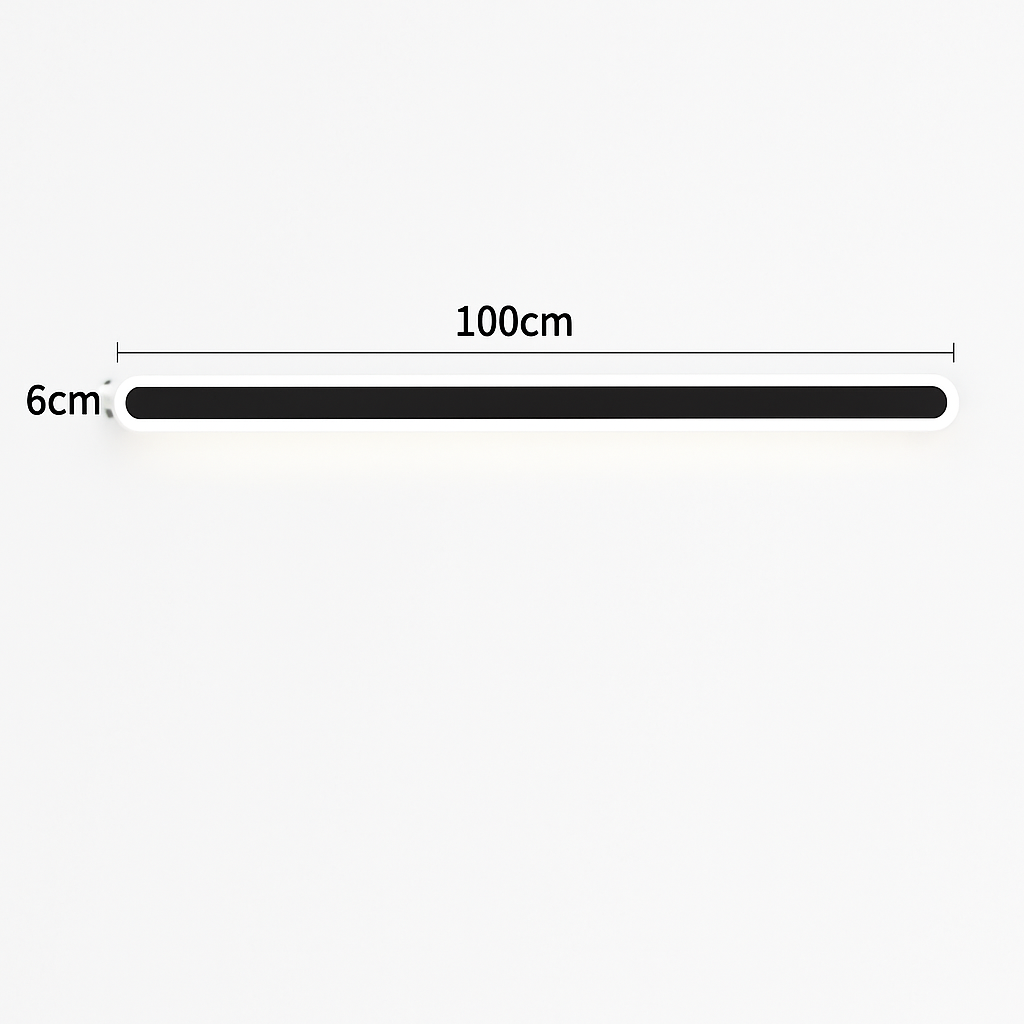 Modern dimmable LED wall light with smart remote control - vue 15 sur 16