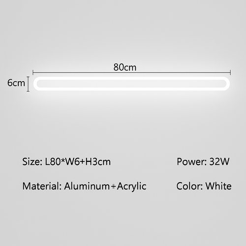 Modern dimmable LED wall light with smart remote control - vue 8 sur 16