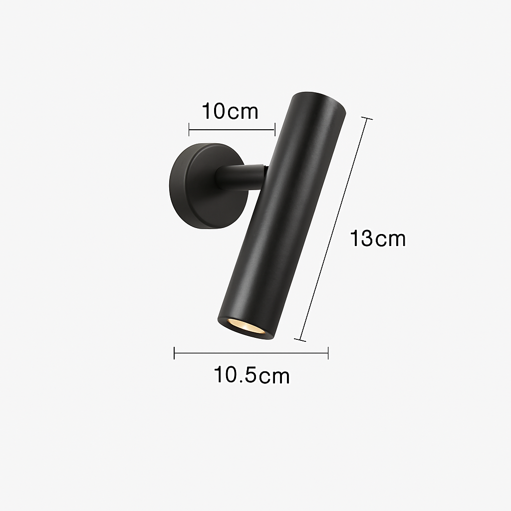 Modern interchangeable LED wall lamp for any space