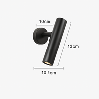 Modern interchangeable LED wall lamp for any space