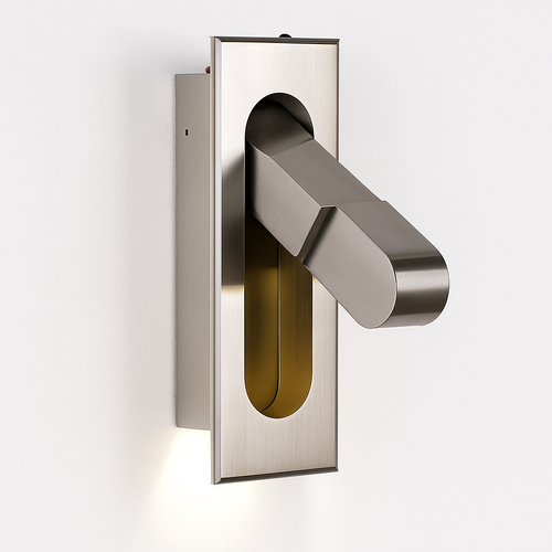 modern foldable led wall light for adjustable reading - vue 6 sur 17