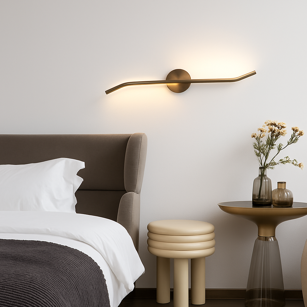 Modern LED wall light for interior decoration - vue 5 sur 14