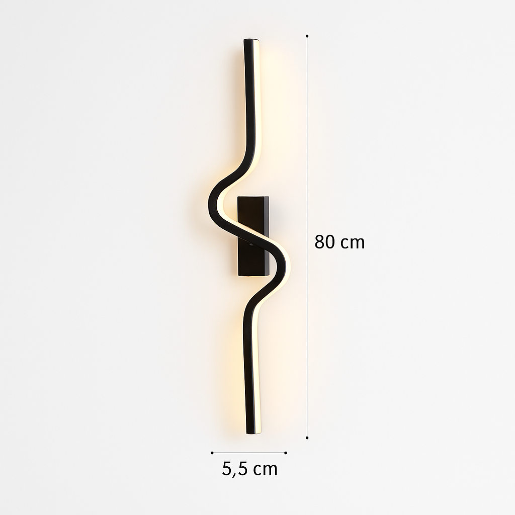 Modern LED wall light for a stylish interior - vue 16 sur 16