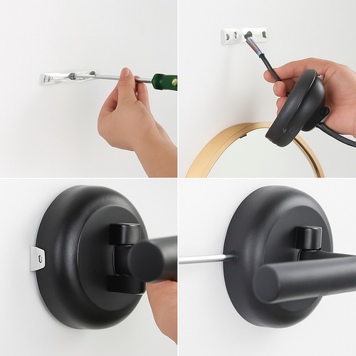 Modern LED wall light for elegant interior design - vue 7 sur 7